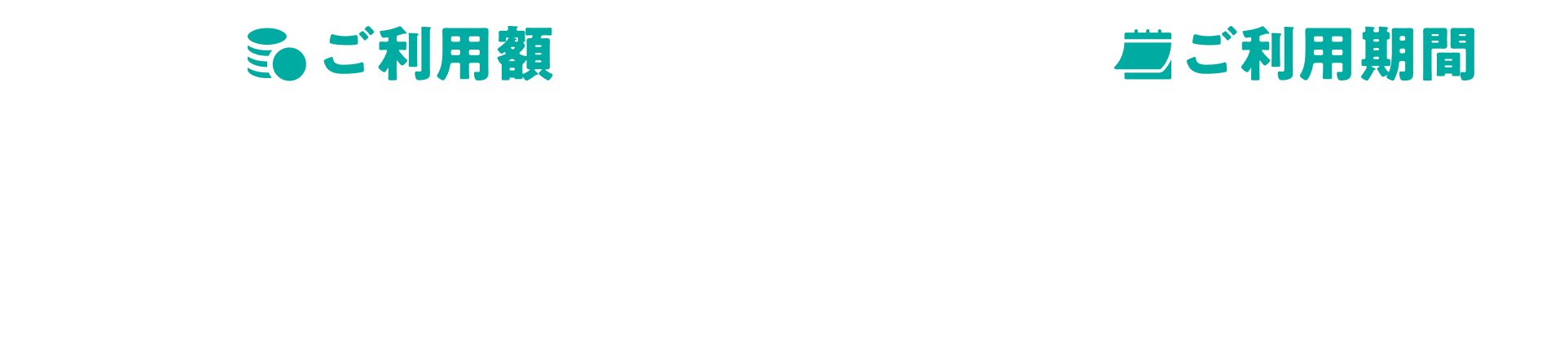 ご利用額最高500万円 返済期間最長10年